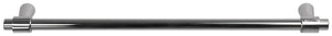 Häfele 133.53.484 Bar Pull, Destine, Zinc, Satin nickel, 96 mm (3 3/4") CTC