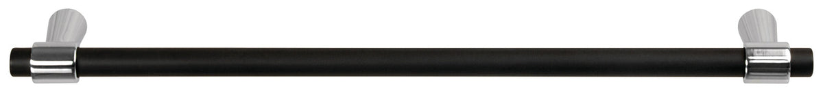 Häfele 133.53.347 Bar Pull, Mergence, Zinc, Matte black/champagne bronze, 96 mm (3 3/4") CTC