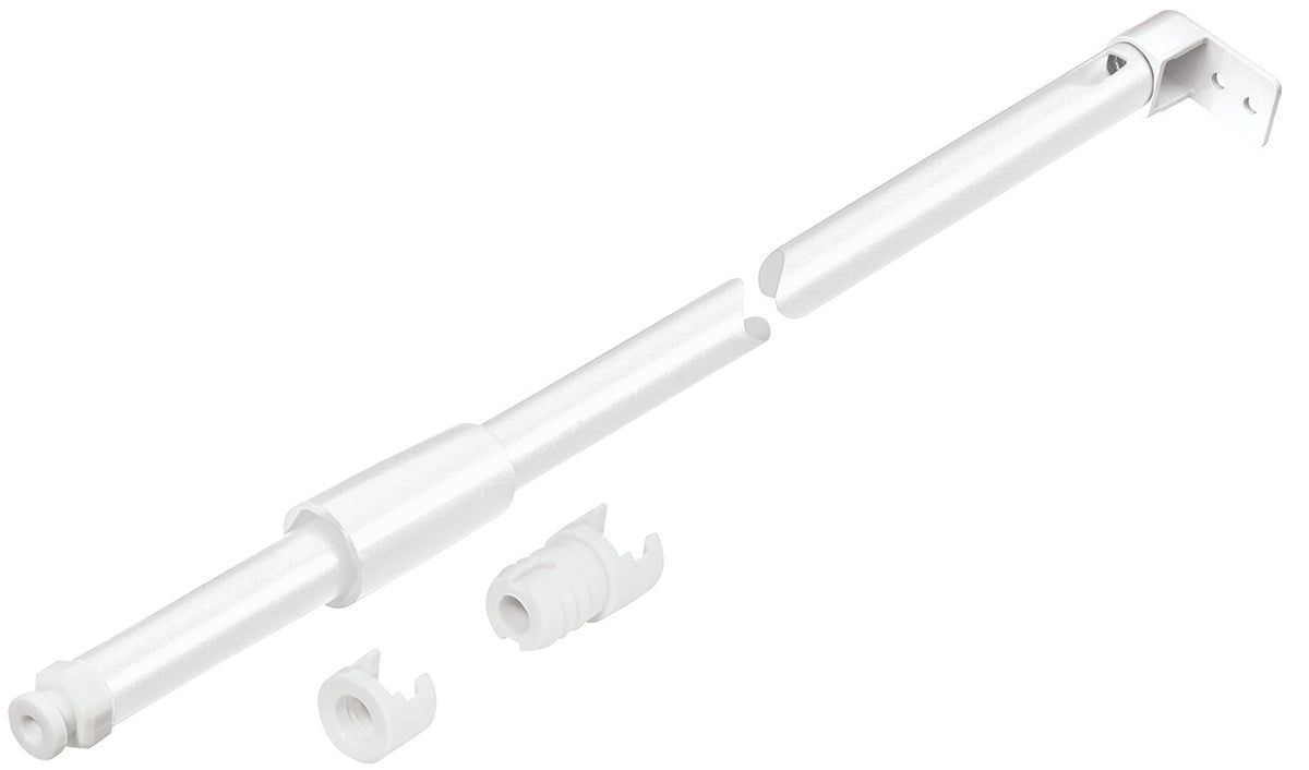 Häfele 553.59.400 Round Gallery Rail Set, Matrix Box P, For pull out for door front fixing, Length 270 mm (10 5/8"), metallic anthracite