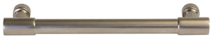Häfele 111.95.351 TAG - Bar Pull, Zinc, Matte aluminum, 352 mm (13 7/8") CTC