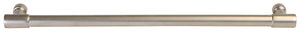 Häfele 111.95.353 TAG - Bar Pull, Zinc, Matte nickel, 352 mm (13 7/8") CTC