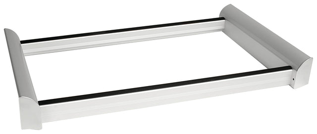 Häfele 807.81.002 TAG - Pant Organizer, ENGAGE, Matte aluminum, 30", 24 hangers
