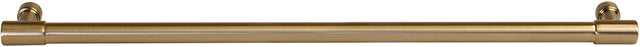 Häfele 111.95.352 TAG - Bar Pull, Zinc, Matt gold, 352 mm (13 7/8") CTC