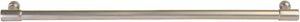 Häfele 111.95.353 TAG - Bar Pull, Zinc, Matte nickel, 352 mm (13 7/8") CTC