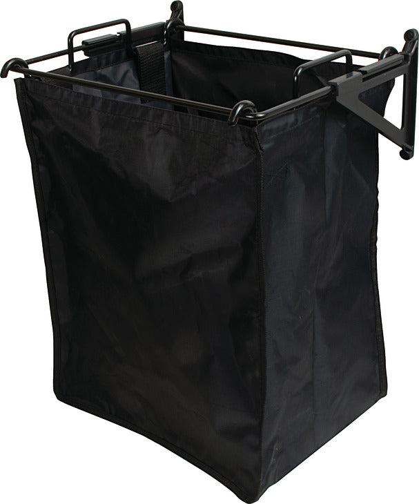 Häfele 547.43.301 TAG - Tilt-Out Hamper, with Removable Black Bag, Synergy Collection, 16 1/4" wide, 1 large bag