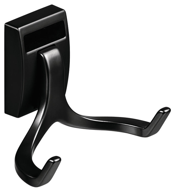 Häfele 807.69.040 TAG - Wall Mounted Hook, Synergy Elite, Double Prong, Matte aluminum