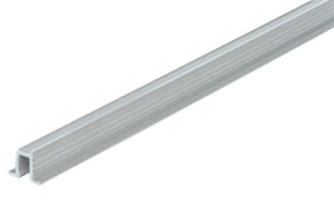 Häfele 404.14.111 Single Guide Track, Slido F-Line12, for Top and Bottom of Cabinet, Length: 2,500 mm (98 7/16"), brown
