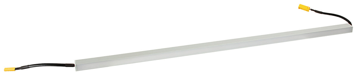 Häfele 833.70.818 Häfele Lighting - Surface Mounted Light Bars, Profile 2103 with Häfele Lighting LED 2068, 12V, With Linkable Cable, Length: 152 mm (6"), 3000K warm white