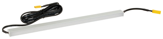 Häfele 833.70.651 Surface Mounted Light Bars, With Inline Dimmer Switch, 12V, Linkable, Profile 2103 with Häfele Lighting LED 2068, Length: 457 mm (18"), 3000K Warm white