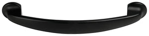 Häfele 107.18.363 Pull, Carmel, Zinc, Matte black, 128 mm (5 1/16") CTC