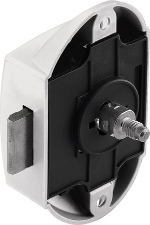 Häfele 211.63.102 Push-Lock, Häfele Push-Lock, can be operated from one side, Without Catch Bolt, Brown, plastic