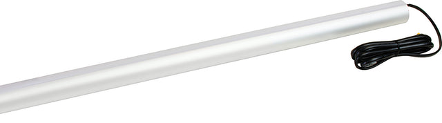 Häfele 833.96.026 Lighted Closet Rod, Elite Collection, 12V, Profile 5111 with Häfele Lighting LED 2065, Matte aluminum; 4000K cool white; 762 mm (30") length