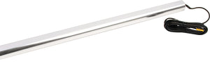 Häfele 833.96.059 Lighted Closet Rod, Elite Collection, 12V, Profile 5111 with Häfele Lighting LED 2065, Matt gold; 4000K cool white; 914 mm (36") length