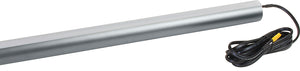 Häfele 833.96.065 Lighted Closet Rod, Elite Collection, 12V, Profile 5111 with Häfele Lighting LED 2065, Slate; 4000K cool white; 610 mm (24") length