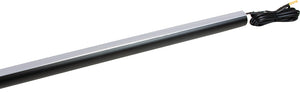 Häfele 833.96.053 Lighted Closet Rod, Elite Collection, 12V, Profile 5111 with Häfele Lighting LED 2065, Matt gold; 3000K warm white; 610 mm (24") length