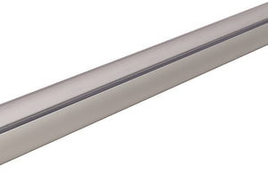 Häfele 830.28.800 TAG - Closet Rod for Lighting, Synergy Elite Collection, Slate, Black Insert, 96" Length