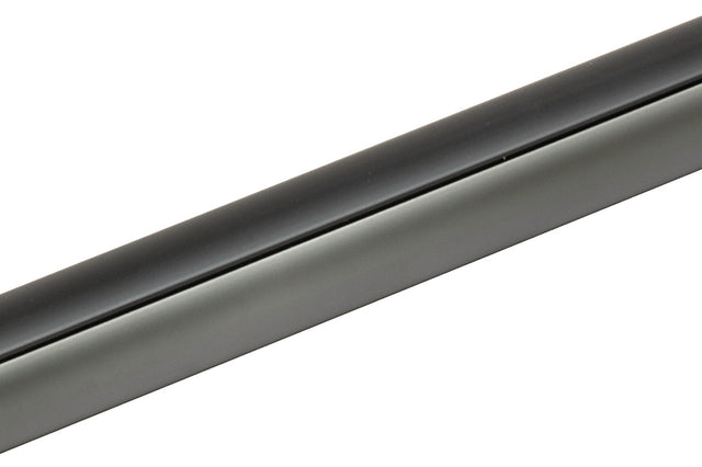 Häfele 830.28.800 TAG - Closet Rod for Lighting, Synergy Elite Collection, Slate, Black Insert, 96" Length