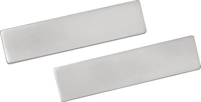 Häfele 807.83.060 TAG - End Caps, for Leather Cleat Boards, Matte aluminum