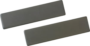 Häfele 807.83.060 TAG - End Caps, for Leather Cleat Boards, Matte aluminum