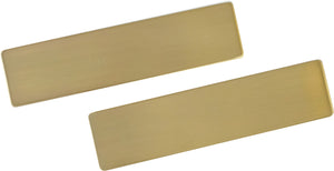 Häfele 807.83.460 TAG - End Caps, for Leather Cleat Boards, Black
