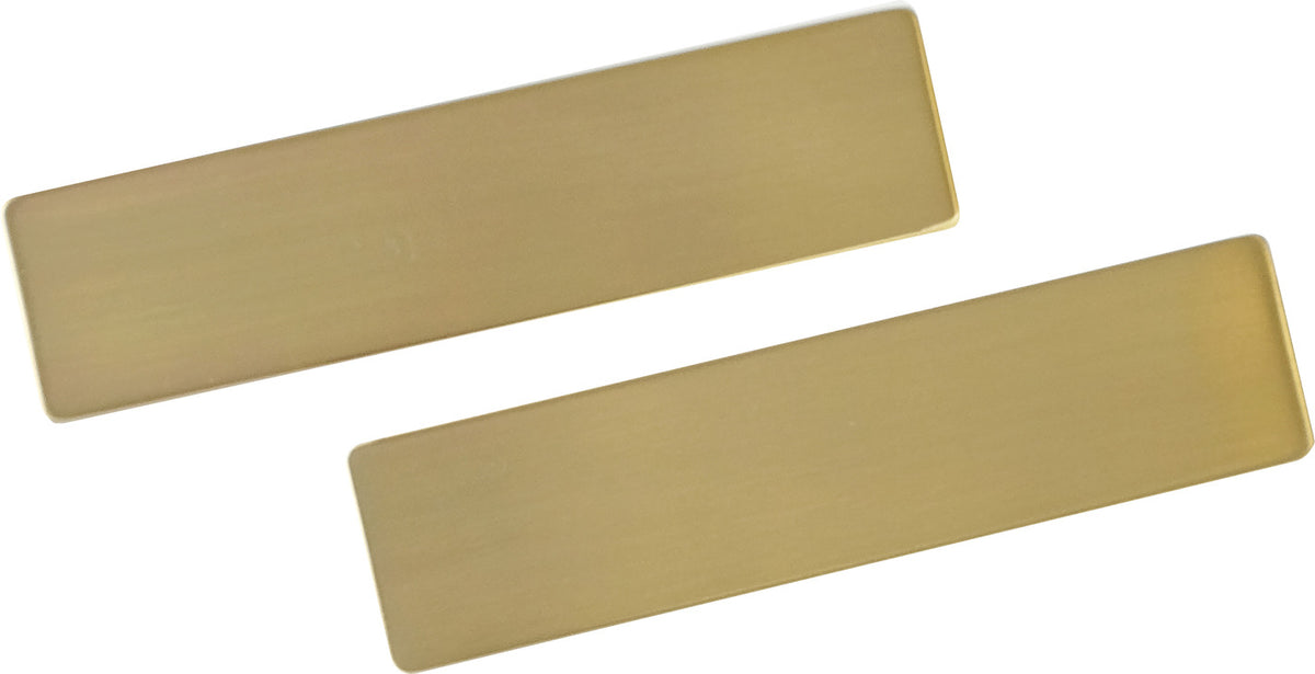 Häfele 807.83.660 TAG - End Caps, for Leather Cleat Boards, Matte nickel