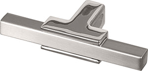 Häfele 133.53.551 Amerock - T-Knob, Urbanite™, Zinc, satin nickel / polished chrome