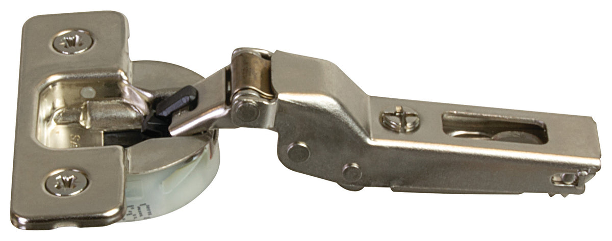 Häfele 329.28.472 Salice - Concealed Hinge, 100 Series, 105° Opening Angle, Silentia+, Nickel Plated, Half Overlay, C1R6GE9, Dowel