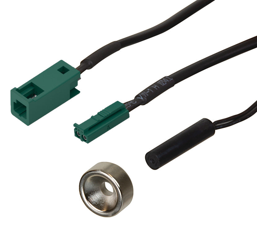 Häfele 833.02.855 Switch, with In-Line Lead Cable, For Interior Cabinet Lighting, In-line reed switch - Monochrome, 12V