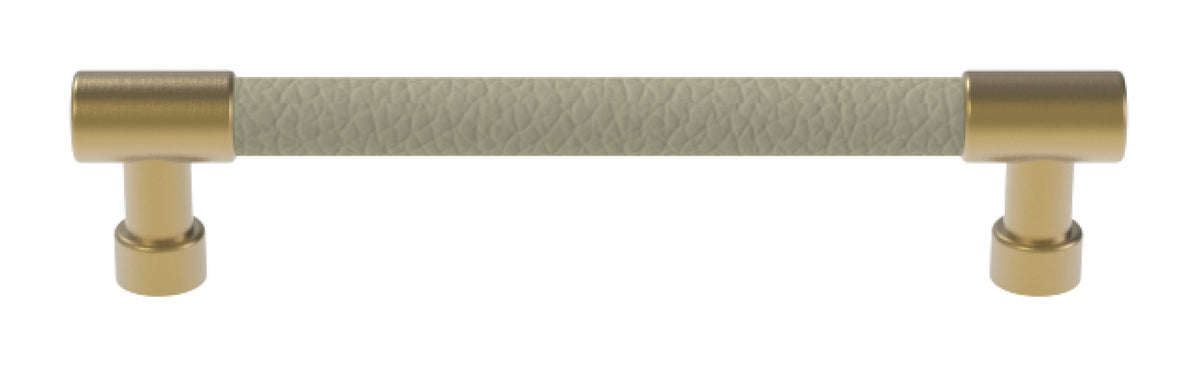 Häfele 111.95.433 TAG - Bar Pull, Traditional, Zinc, Faux Leather, Slate/graphite/winter, 256 mm (10 1/16") CTC