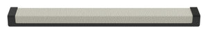 Häfele 111.95.438 TAG - Pull, Minimalist, Zinc, Faux Leather, Black/pewter, 128 mm (5 1/16") CTC