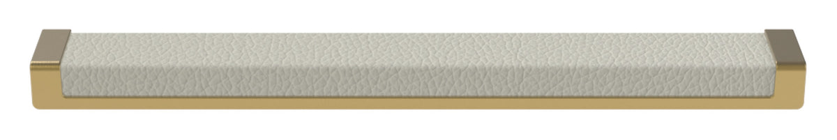 Häfele 111.95.469 TAG - Pull, Minimalist, Zinc, Faux Leather, Slate/graphite/winter, 256 mm (10 1/16") CTC