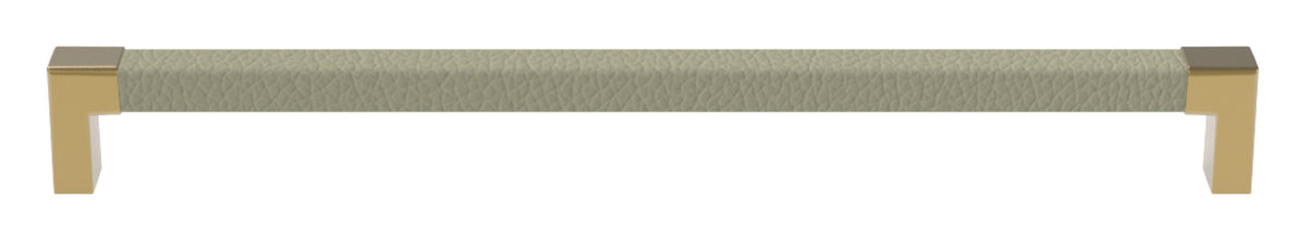 Häfele 111.95.475 TAG - Pull, Modern, Zinc, Faux Leather, Chrome/winter, 128 mm (5 1/16") CTC