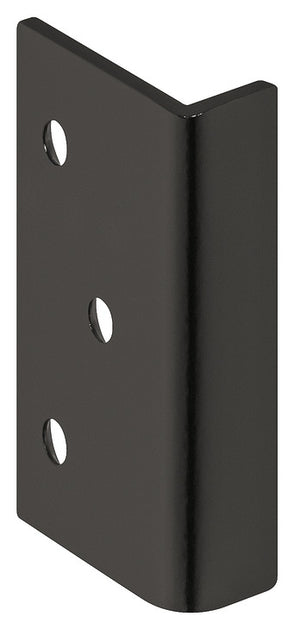 Häfele 232.37.991 Angled Strike Plate, for SYMO 3000 Spring Bolt Rim Lock, Steel, Nickel plated