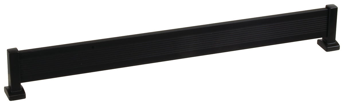 Häfele 547.52.424 TAG - Shoe Fence Set, Synergy Elite Collection, Matte aluminum, chrome post, length 29"