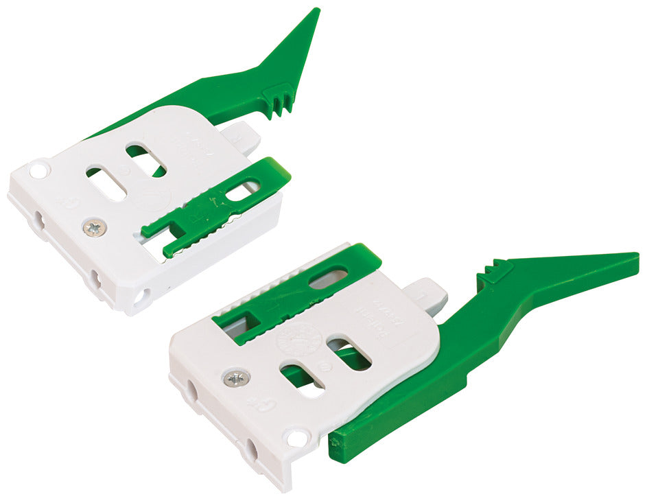 Häfele 433.30.003 Grass - Front Locking Device, for Elite Plus and Maxcess Concealed Undermount Slides, Left with flange