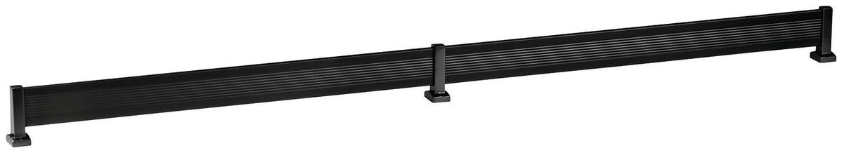 Häfele 547.52.424 TAG - Shoe Fence Set, Synergy Elite Collection, Matte aluminum, chrome post, length 29"