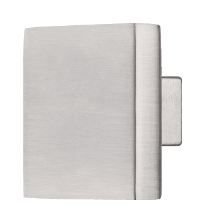 Häfele 131.20.002 Knob, Soho, Zinc, Stainless steel color