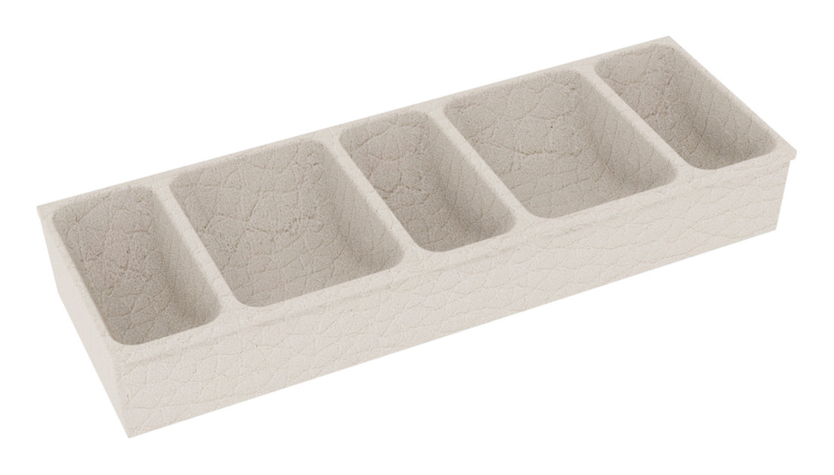 Häfele 807.87.181 TAG - Earring Tray for Drawer Organizer Accessories, Contour, oyster, bulk