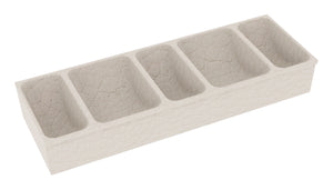 Häfele 807.87.579 TAG - Earring Tray for Drawer Organizer Accessories, Contour, pewter, single