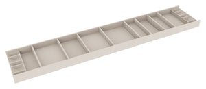 Häfele 807.87.806 TAG - Top Tray Drawer Organizer, Contour, 90" length, winter, 6 pcs (bulk)
