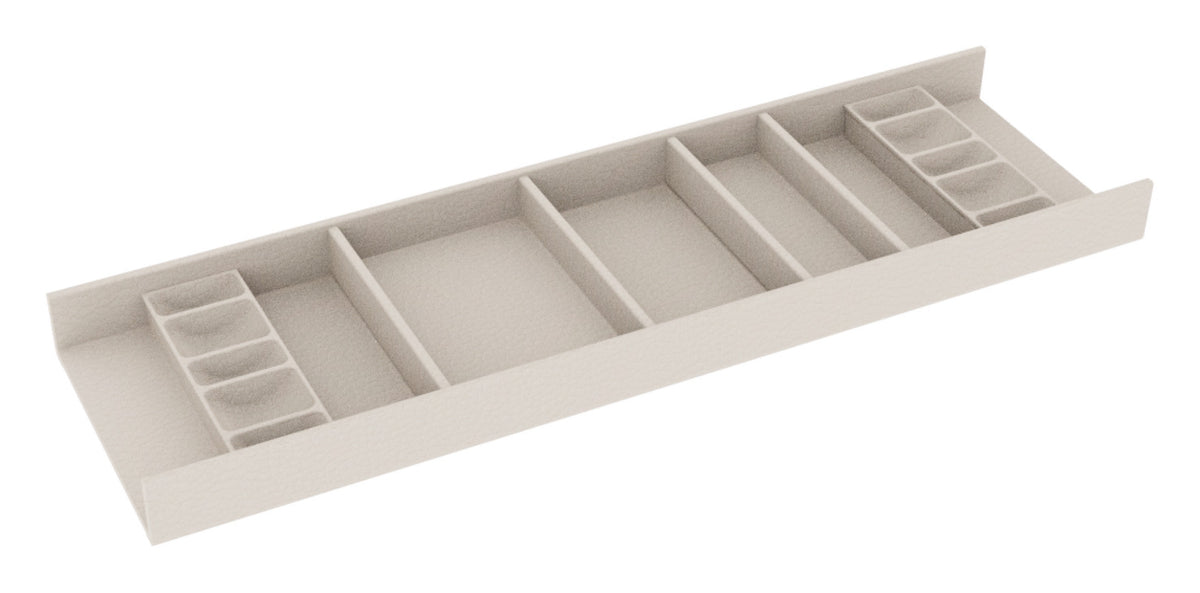 Häfele 807.87.764 TAG - Top Tray Drawer Organizer, Contour, For 36" wide drawers, winter