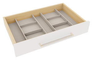 Häfele 807.87.722 TAG - Tie & Belt Drawer Organizer, Contour, For 24" wide drawers, 16" depth, winter