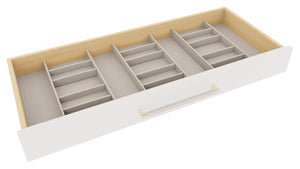 Häfele 807.87.714 TAG - Sunglass Organizer Drawer Insert, Contour, For 36" wide drawers, 16" depth, winter
