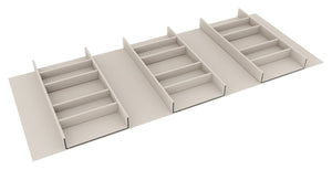 Häfele 807.87.112 TAG - Sunglass Organizer Drawer Insert, Contour, For 24" wide drawers, 16" depth, oyster