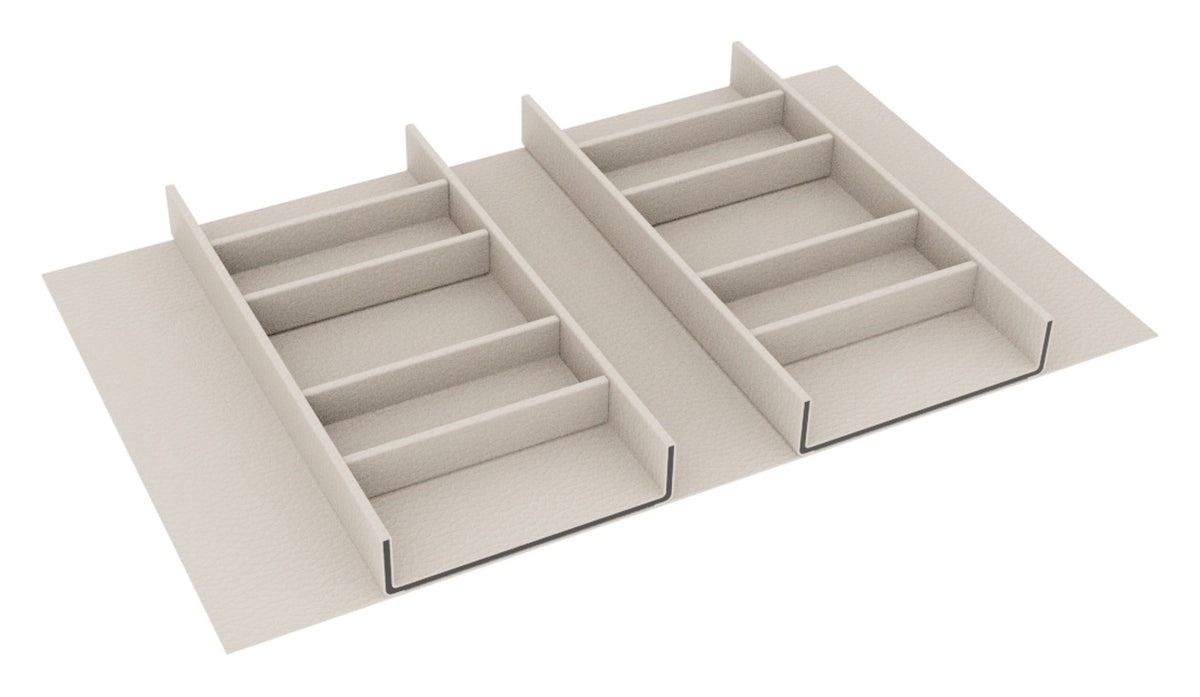 Häfele 807.87.714 TAG - Sunglass Organizer Drawer Insert, Contour, For 36" wide drawers, 16" depth, winter
