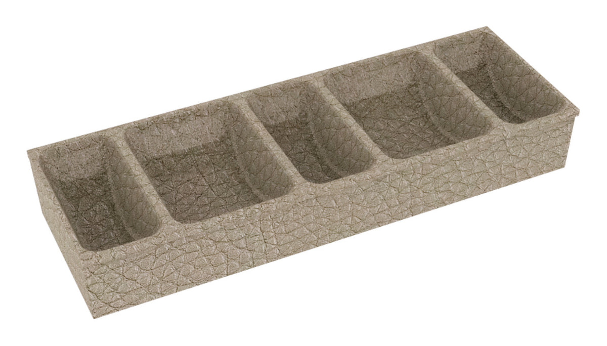 Häfele 807.87.579 TAG - Earring Tray for Drawer Organizer Accessories, Contour, pewter, single