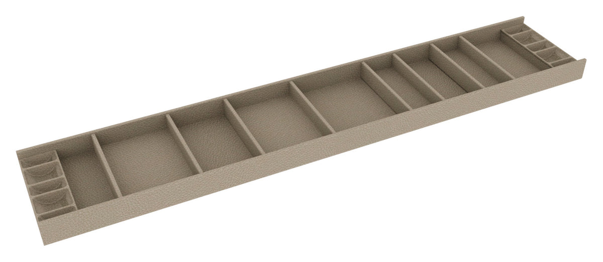Häfele 807.87.764 TAG - Top Tray Drawer Organizer, Contour, For 36" wide drawers, winter