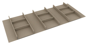 Häfele 807.87.722 TAG - Tie & Belt Drawer Organizer, Contour, For 24" wide drawers, 16" depth, winter