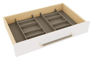 Häfele 807.87.112 TAG - Sunglass Organizer Drawer Insert, Contour, For 24" wide drawers, 16" depth, oyster