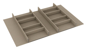 Häfele 807.87.714 TAG - Sunglass Organizer Drawer Insert, Contour, For 36" wide drawers, 16" depth, winter